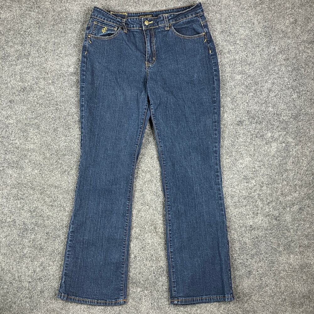 Rocawear Jeans Womens Size 18 Medium Wash Stretch Denim Bootcut Flare